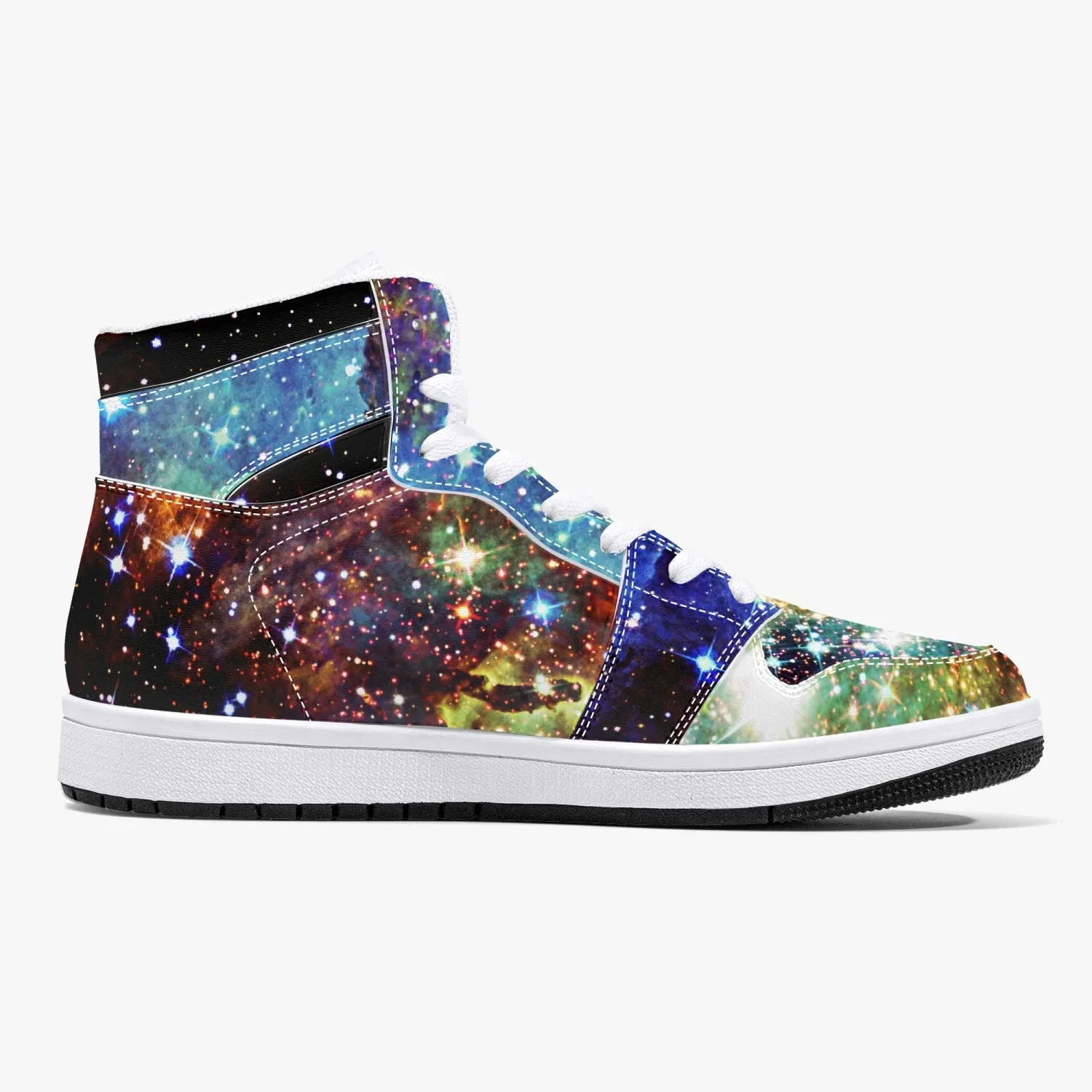 Valhalla Psychedelic Split-Style High-Top Sneakers