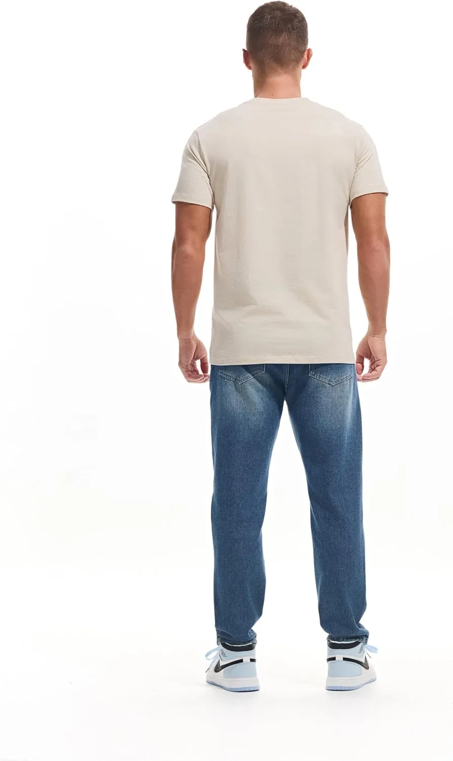 VEIISAR Crew Neck Tees Premium Men's T-Shirts - Soft and Fit Mens T-Shirt - Casual Stylish Tee for Men S - 4XL