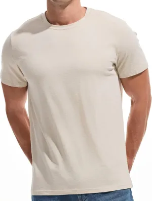 VEIISAR Crew Neck Tees Premium Men's T-Shirts - Soft and Fit Mens T-Shirt - Casual Stylish Tee for Men S - 4XL