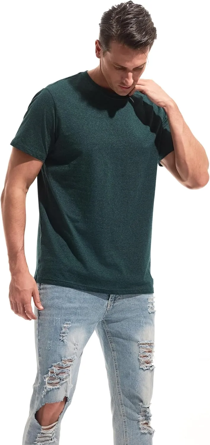 VEIISAR Crew Neck Tees Premium Men's T-Shirts - Soft and Fit Mens T-Shirt - Casual Stylish Tee for Men S - 4XL