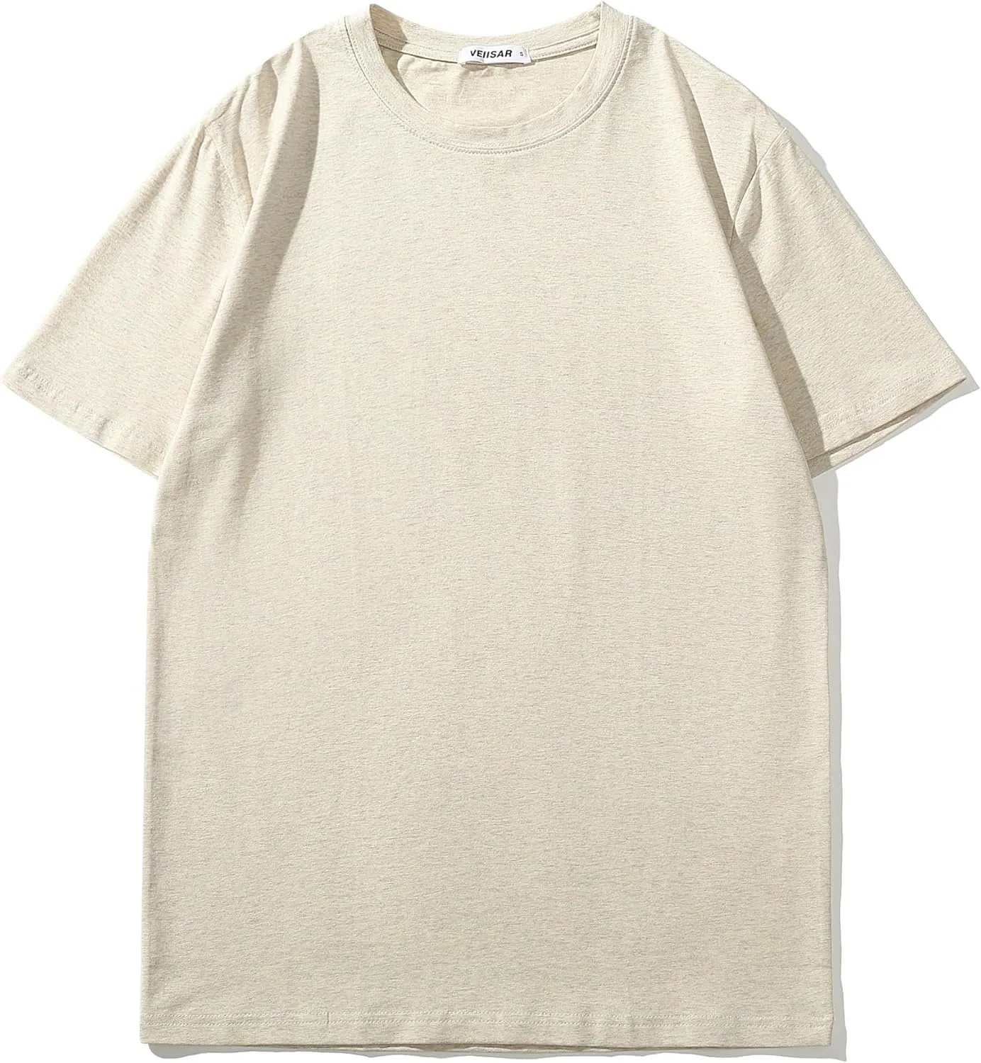 VEIISAR Crew Neck Tees Premium Men's T-Shirts - Soft and Fit Mens T-Shirt - Casual Stylish Tee for Men S - 4XL