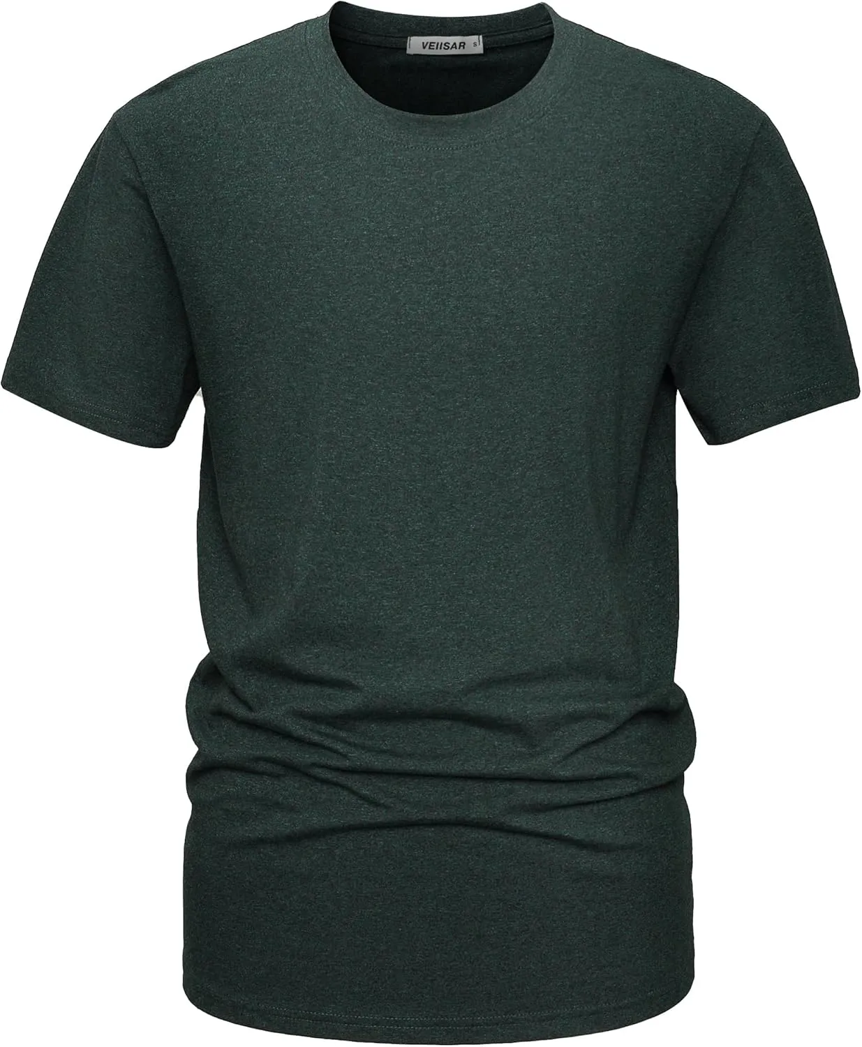 VEIISAR Crew Neck Tees Premium Men's T-Shirts - Soft and Fit Mens T-Shirt - Casual Stylish Tee for Men S - 4XL