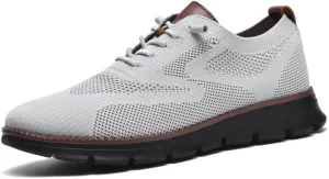 Wearbreeze Men??s Business Casual Oxford Sneakers ?C Lightweight Lace-Up Dress Shoes for Work, Travel,Party & Daily Commute