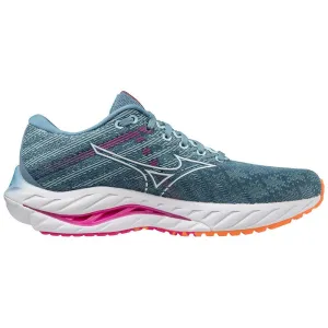 Women's Mizuno Wave Inspire 19 D Provincial Blue-White