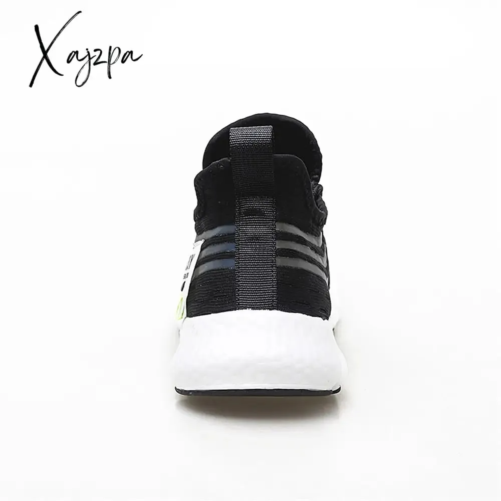 Xajzpa - Men's Sneakers Mesh Breathable Running Shoes Male Light Non-slip Classic Sports Casual White Shoes Women Couple Tenis Masculino